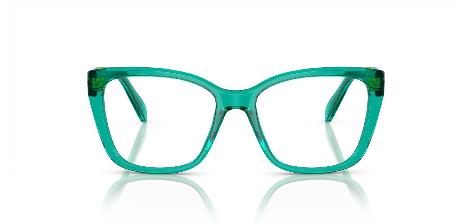 Swarovski Quadratisch Brillen 0SK2008 Grün für Dame