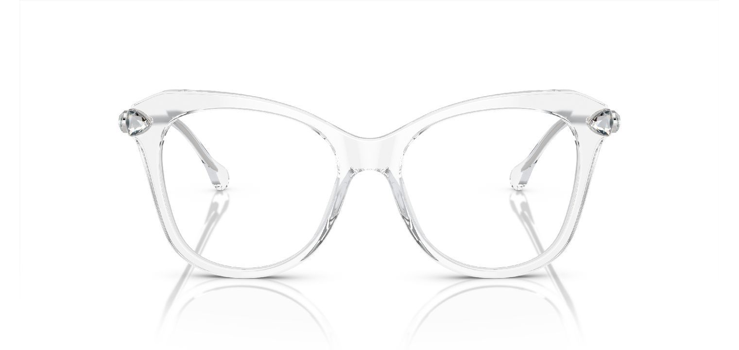 Swarovski Cat Eye Eyeglasses 0SK2012 Transparent for Woman