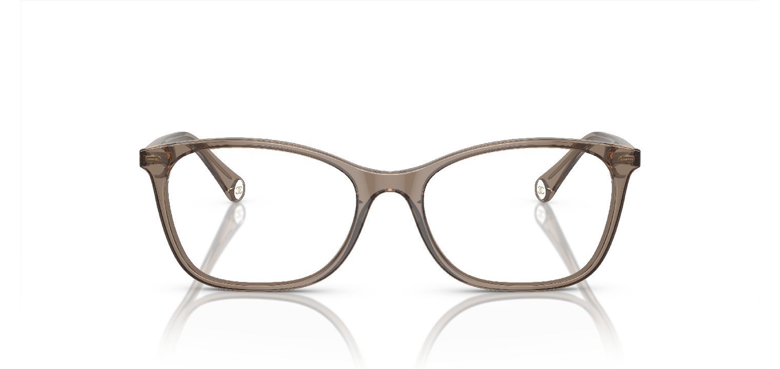 Chanel Rectangle Eyeglasses 0CH3414 Grey for Woman