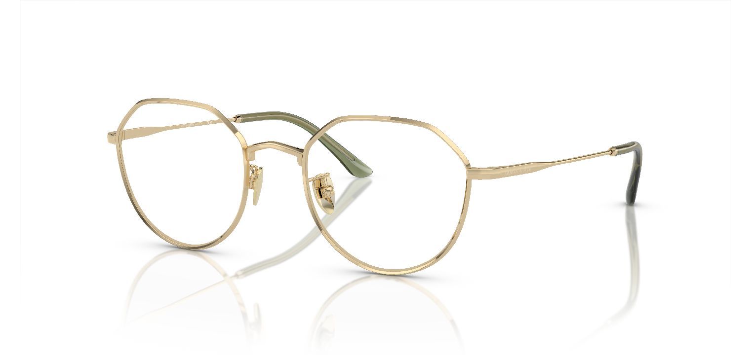 Giorgio Armani Rund Brillen 0AR5142 Gold für Damen