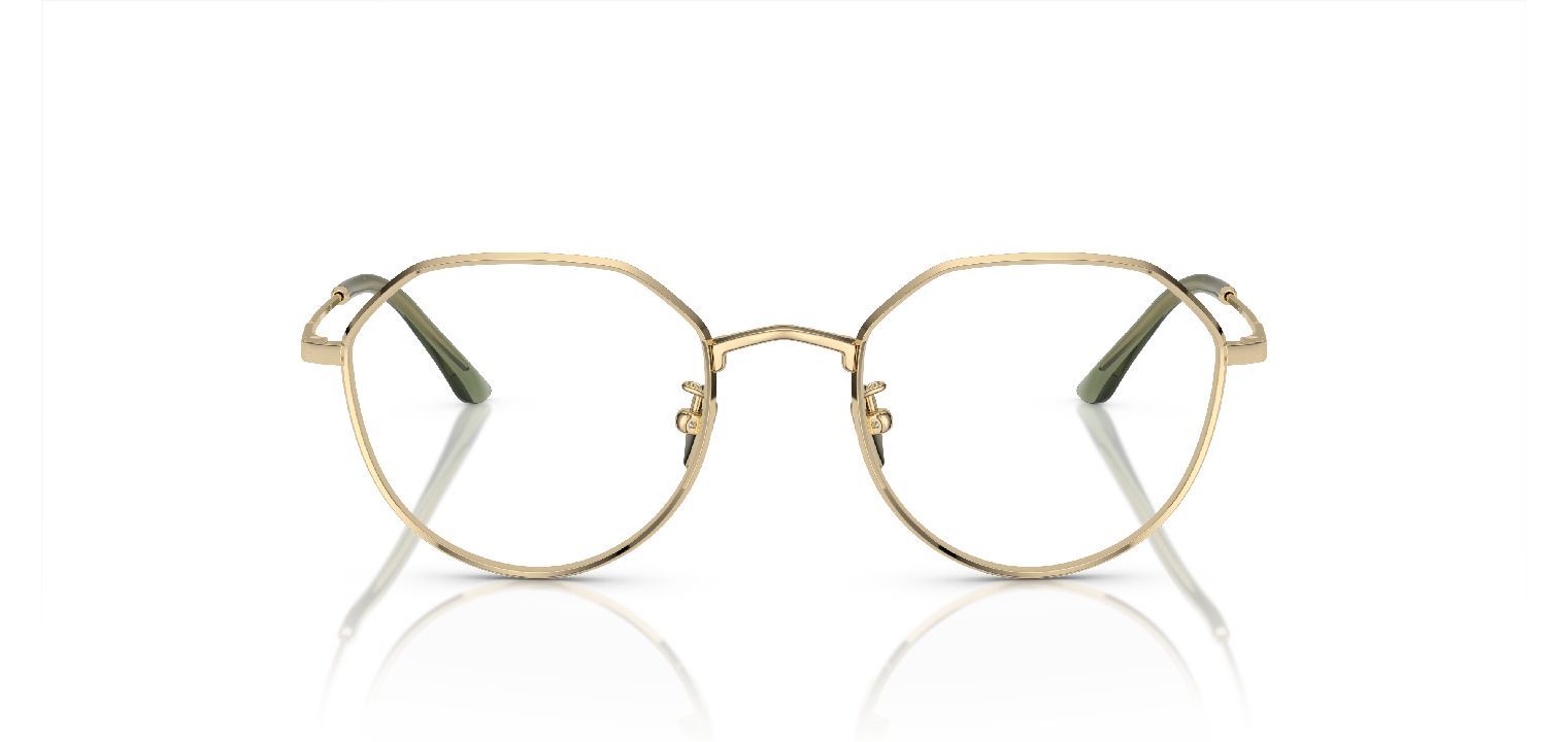 Giorgio Armani Round Eyeglasses 0AR5142 Gold for Woman