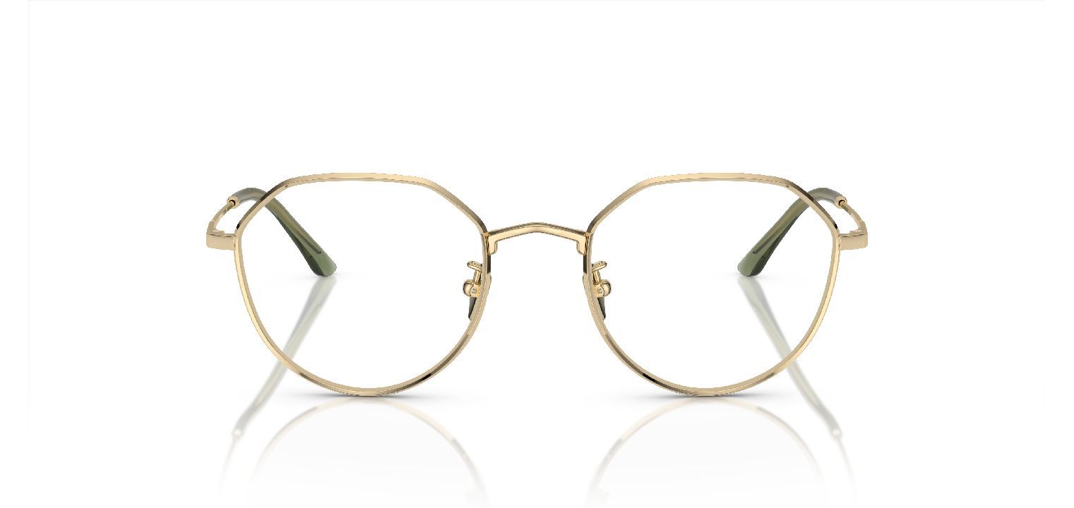 Giorgio Armani Round Eyeglasses 0AR5142 Gold for Woman Visilab