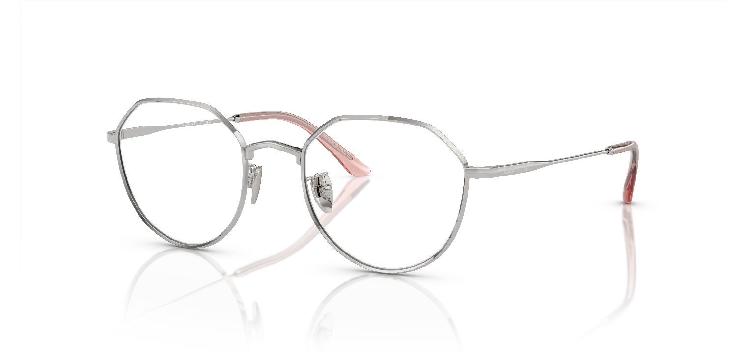 Giorgio Armani Round Eyeglasses 0AR5142 Silver for Woman