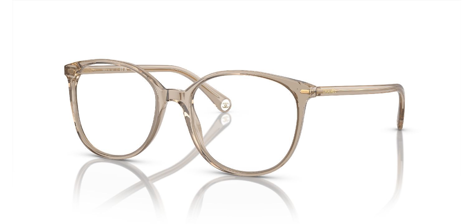 Chanel Oval Eyeglasses 0CH3432 Grey for Woman