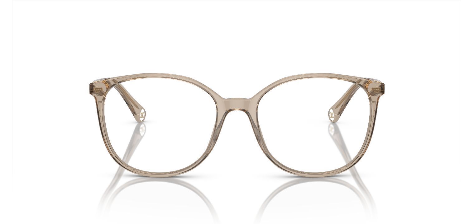 Chanel Oval Eyeglasses 0CH3432 Grey for Woman