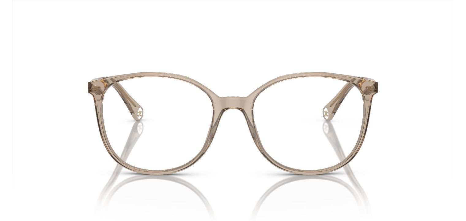 Chanel Oval Eyeglasses 0CH3432 Grey for Woman