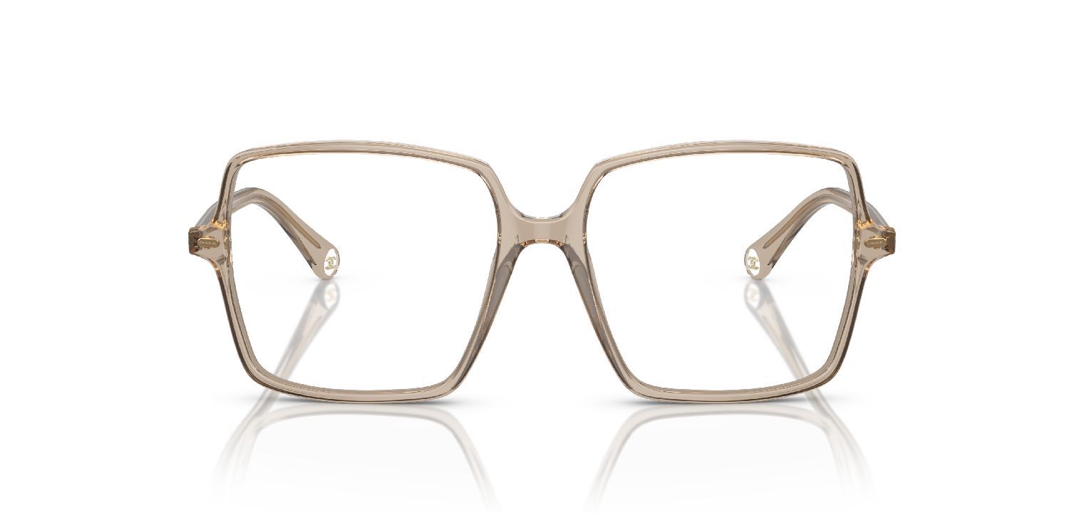 Chanel Carré Eyeglasses 0CH3448 Grey for Woman