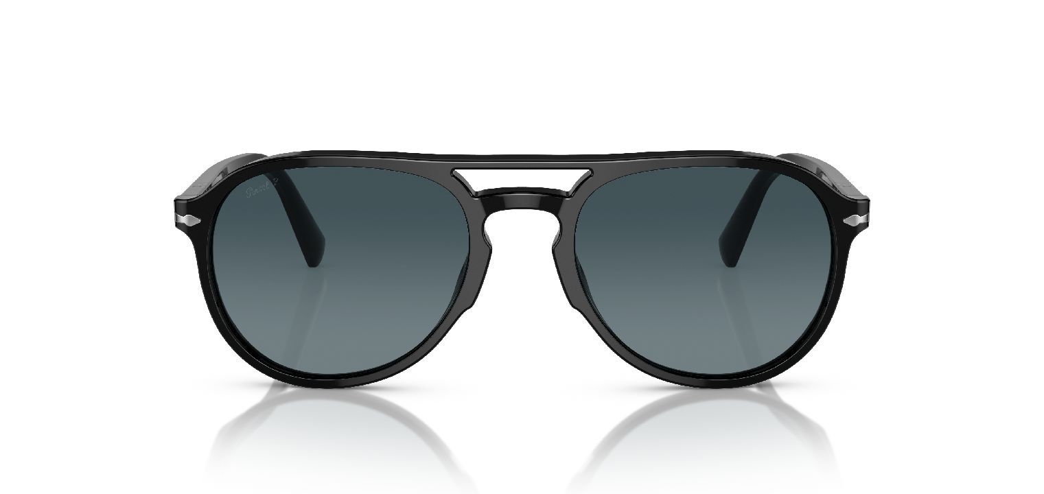 Lunettes de soleil Persol Pilot 0PO3235S Noir pour Homme-Femme