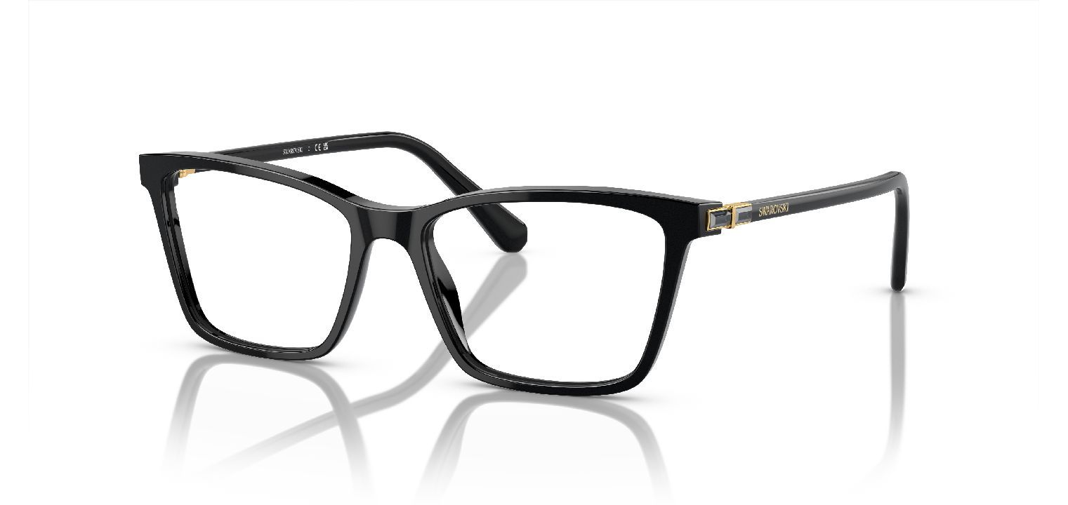 Swarovski Rechteckig Brillen 0SK2015 Schwarz für Dame