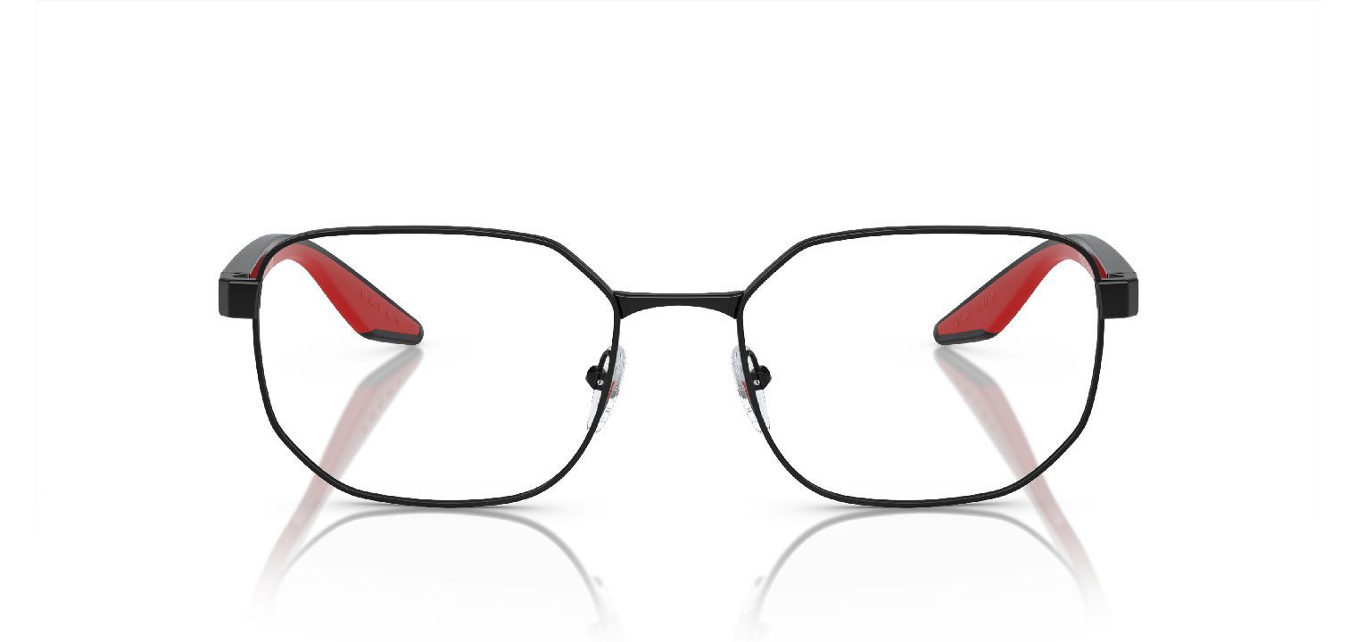 Prada Linea Rossa Carré Eyeglasses 0PS 50QV Black for Man