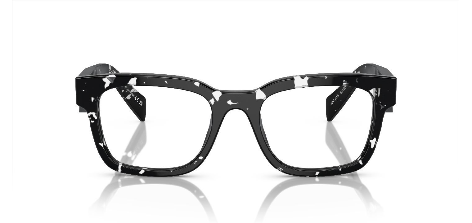 Prada Quadratisch Brillen 0PR A10V Schwarz für Herr