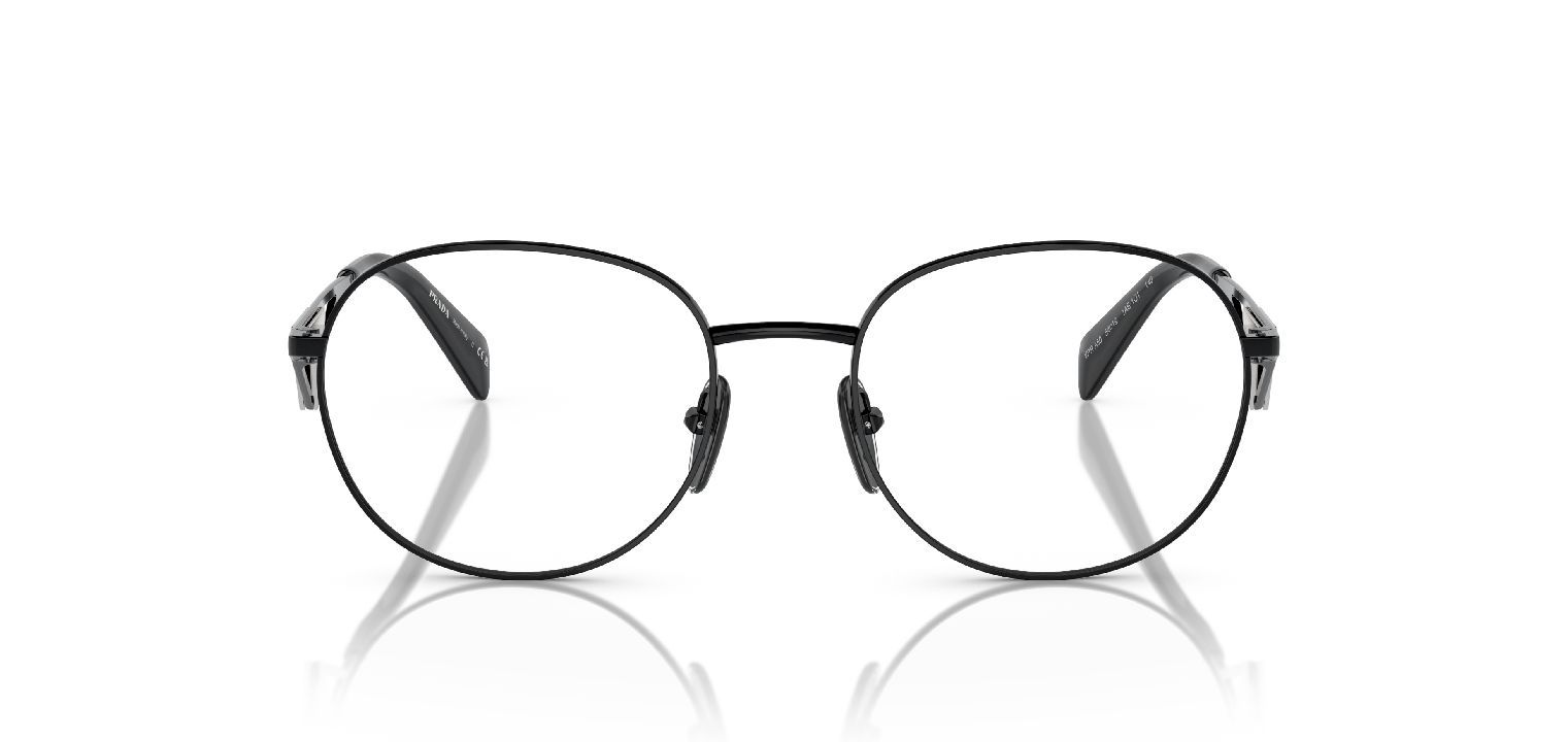 Lunettes de vue Prada Ronde 0PR A50V Noir pour Femme