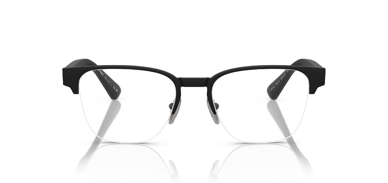 Prada Quadratisch Brillen 0PR A52V Schwarz für Herr
