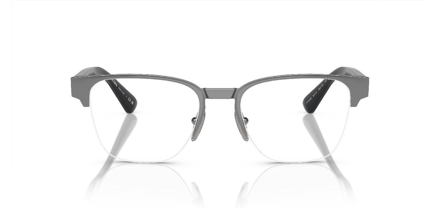 Prada Carré Eyeglasses 0PR A52V Grey for Man