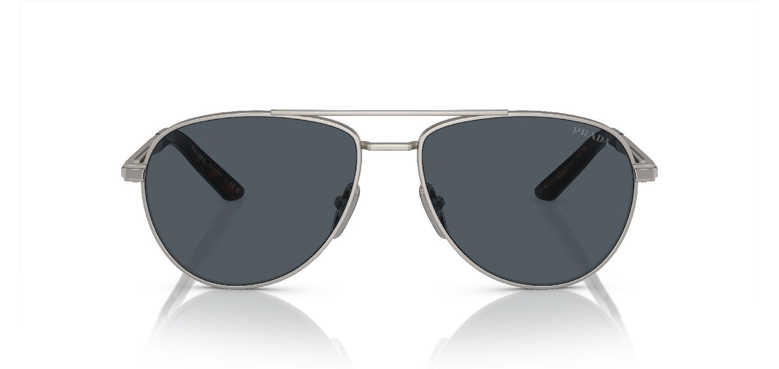 Prada Pilot Sunglasses 0PR A54S Grey for Man