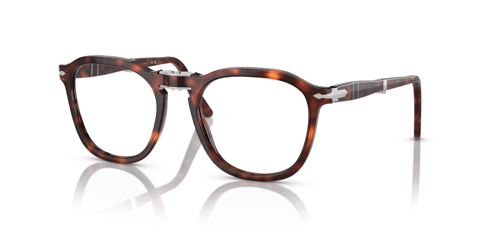 Lunettes de vue Persol Carré 0PO3345V Ecaille pour Homme-Femme