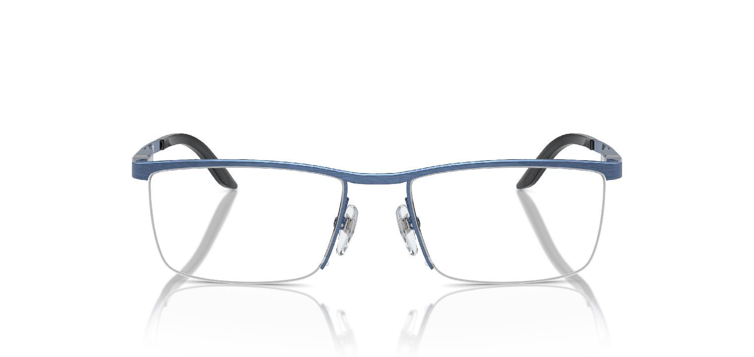 Philippe Starck Rechteckig Brillen 0SH2085 Blau für Herren