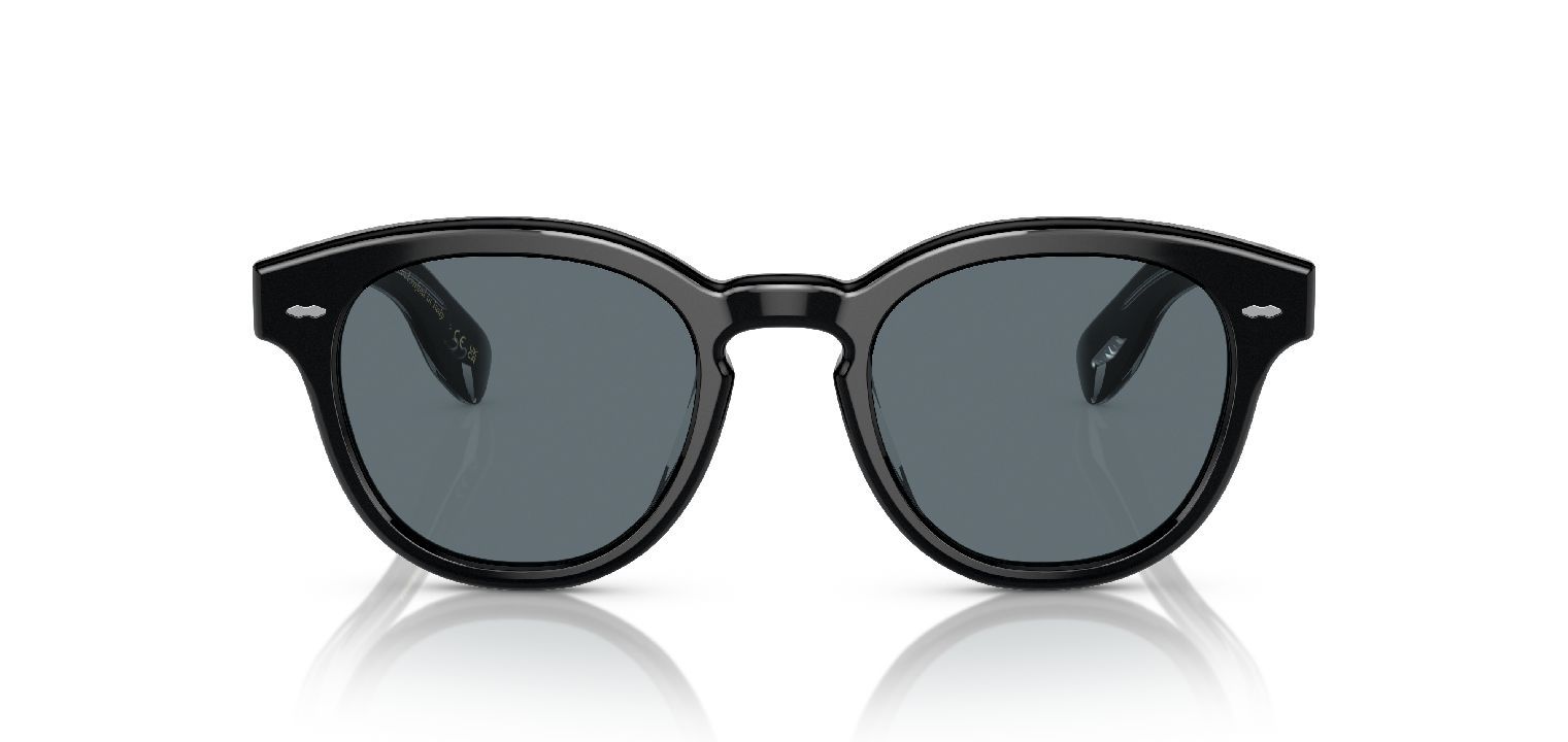 Oliver People Oval Sunglasses 0OV5413SU Black for Unisex