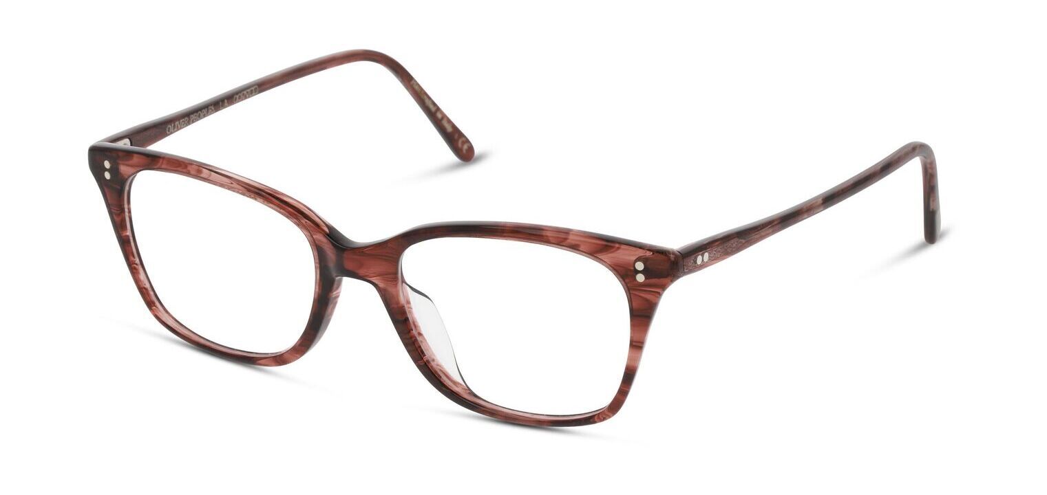 Oliver Peoples Quadratisch Brillen 0OV5438U Rot für Damen