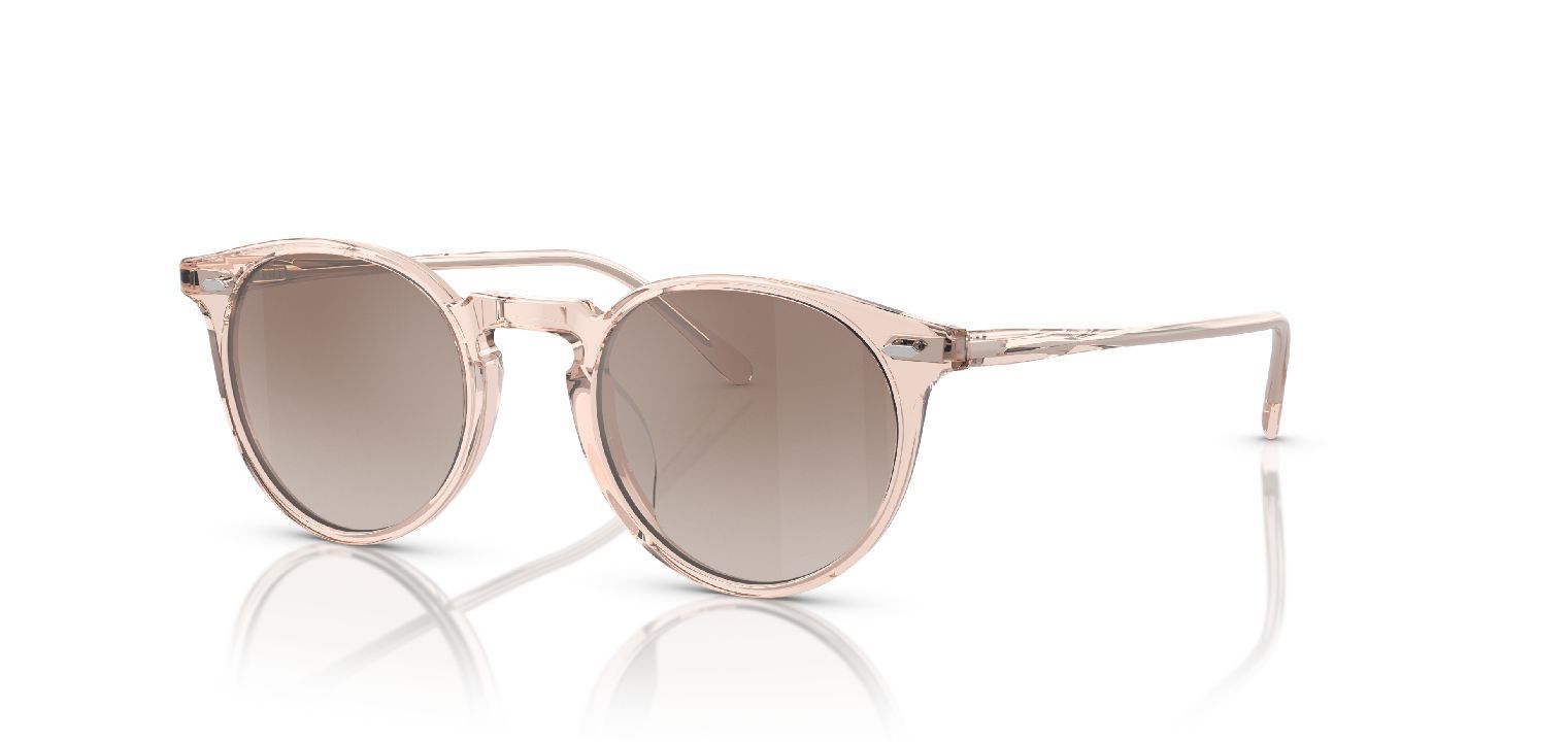 Lunettes de soleil Oliver People Ronde 0OV5529SU Rose pour Homme-Femme