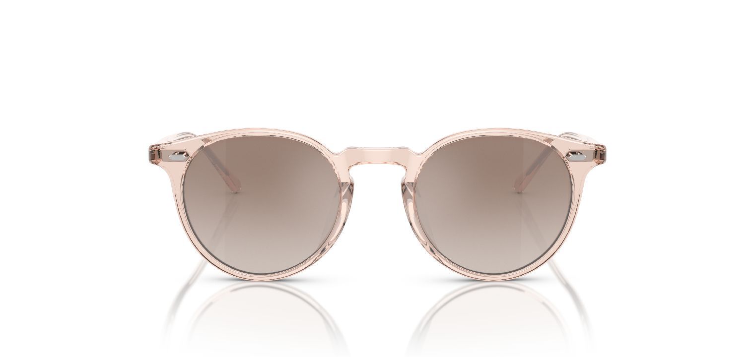 Lunettes de soleil Oliver People Ronde 0OV5529SU Rose pour Homme-Femme