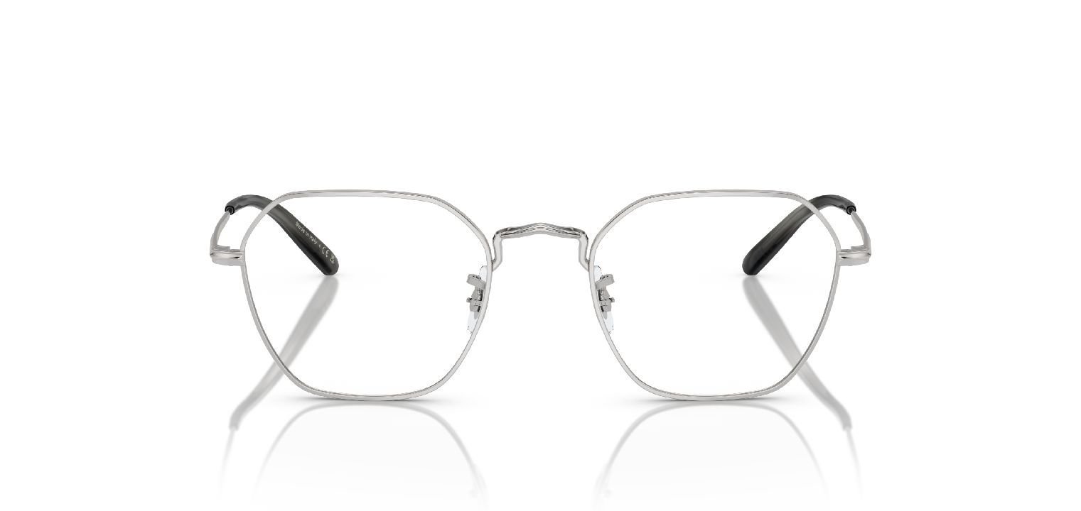 Oliver Peoples Hexagonal Eyeglasses 0OV1334 Silver for Unisex