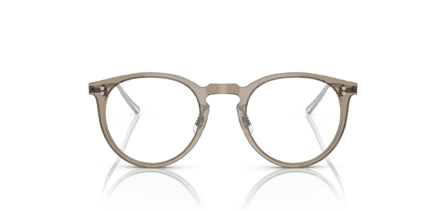 Oliver Peoples Round Eyeglasses 0OV5544 Green for Unisex