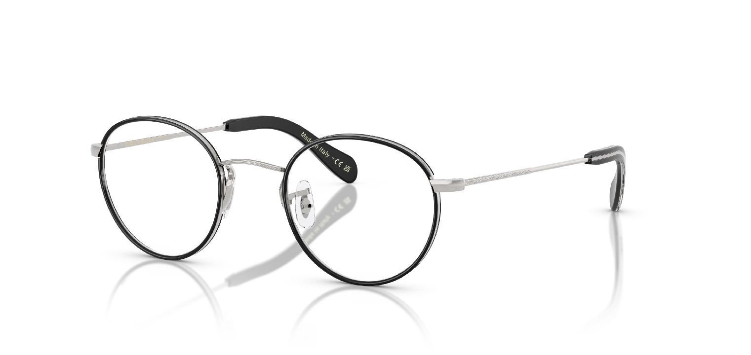 Oliver Peoples Round Eyeglasses 0OV1352 Silver for Man