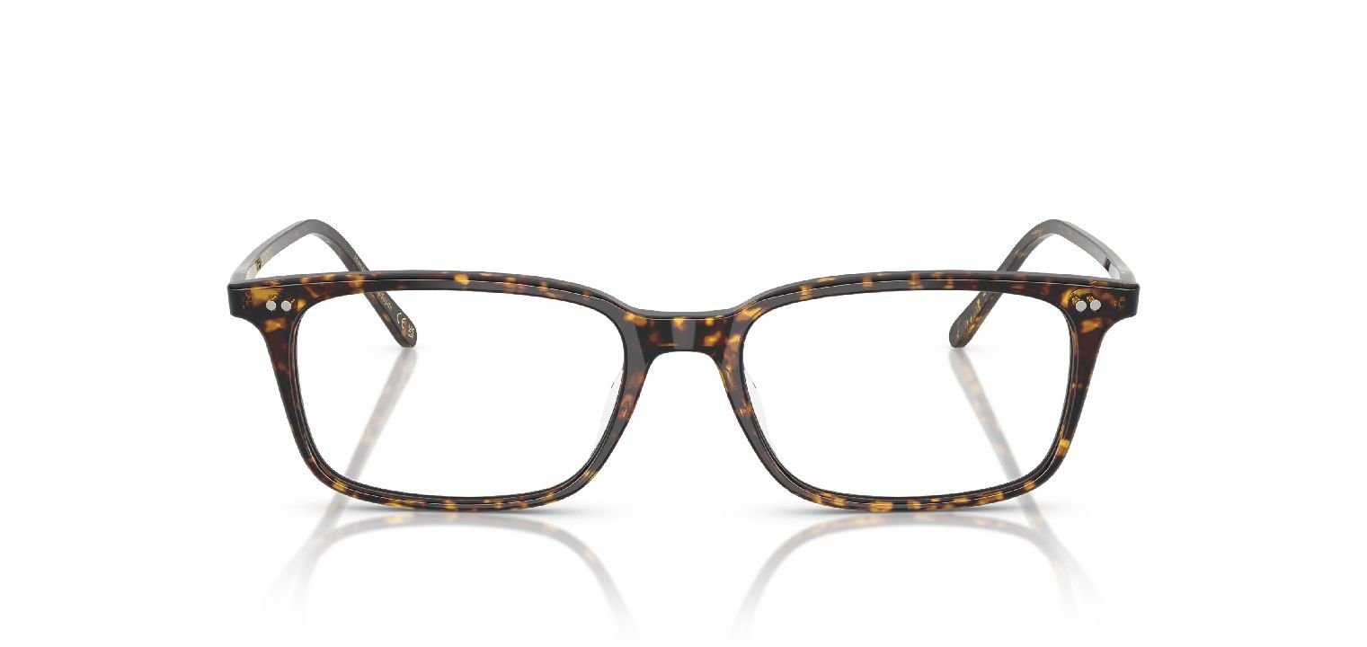 Oliver Peoples Rechteckig Brillen 0OV5579U Havana für Herren