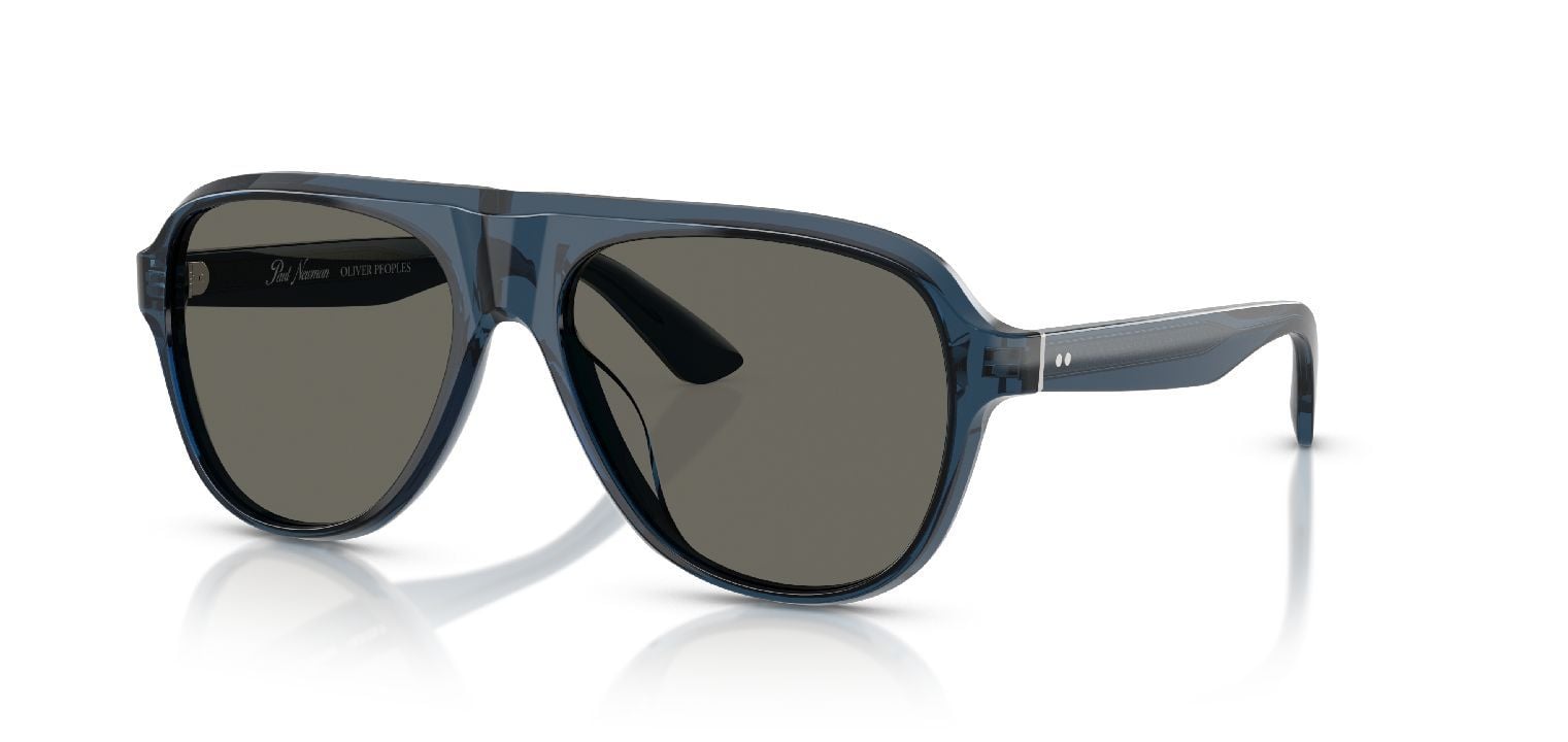 Oliver Peoples Aviator Sonnenbrillen 0OV5581SU Blau für Herren