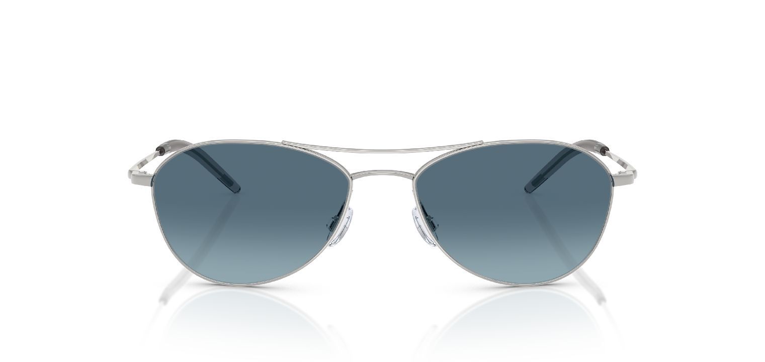 Oliver Peoples Aviator Sunglasses 0OV1358S Silver for Unisex