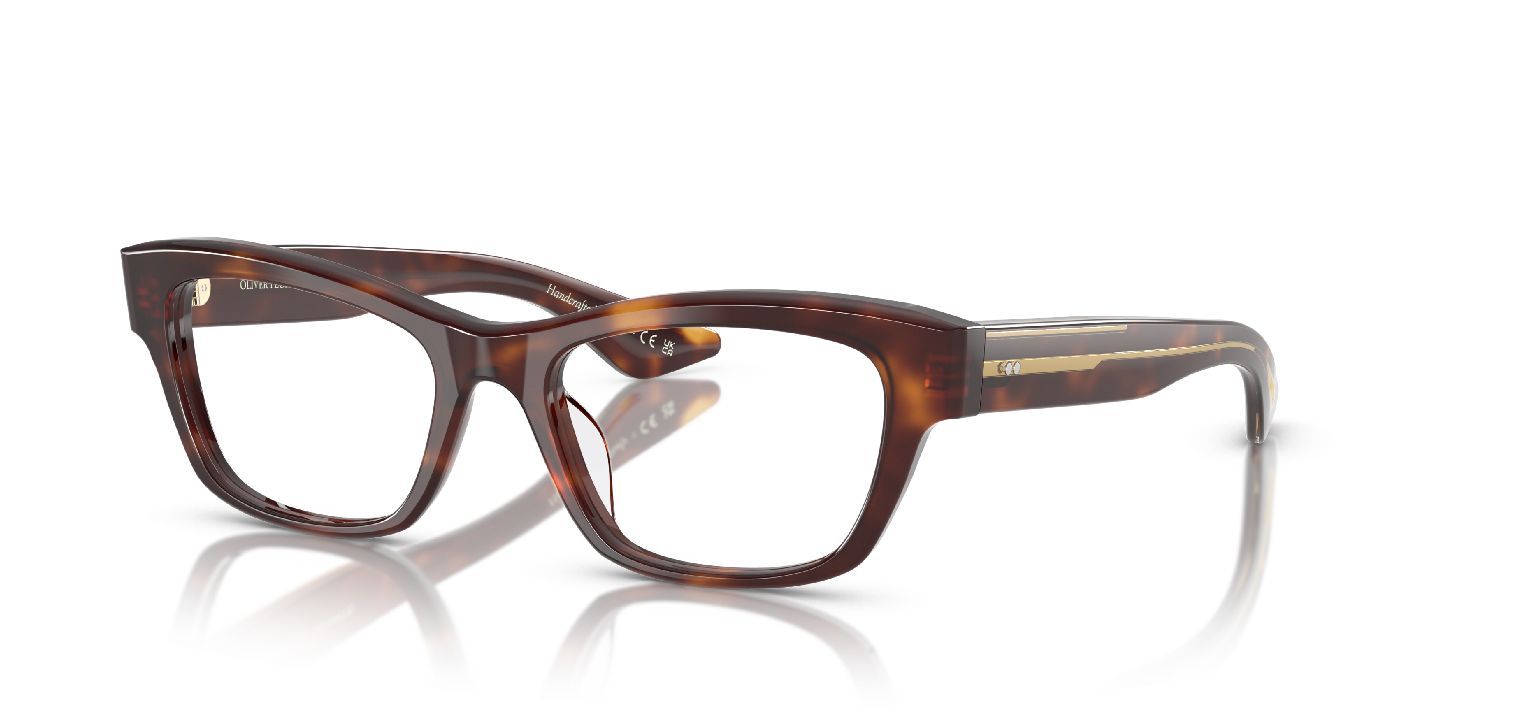 Oliver Peoples Quadratisch Brillen 0OV5585U Braun für Damen
