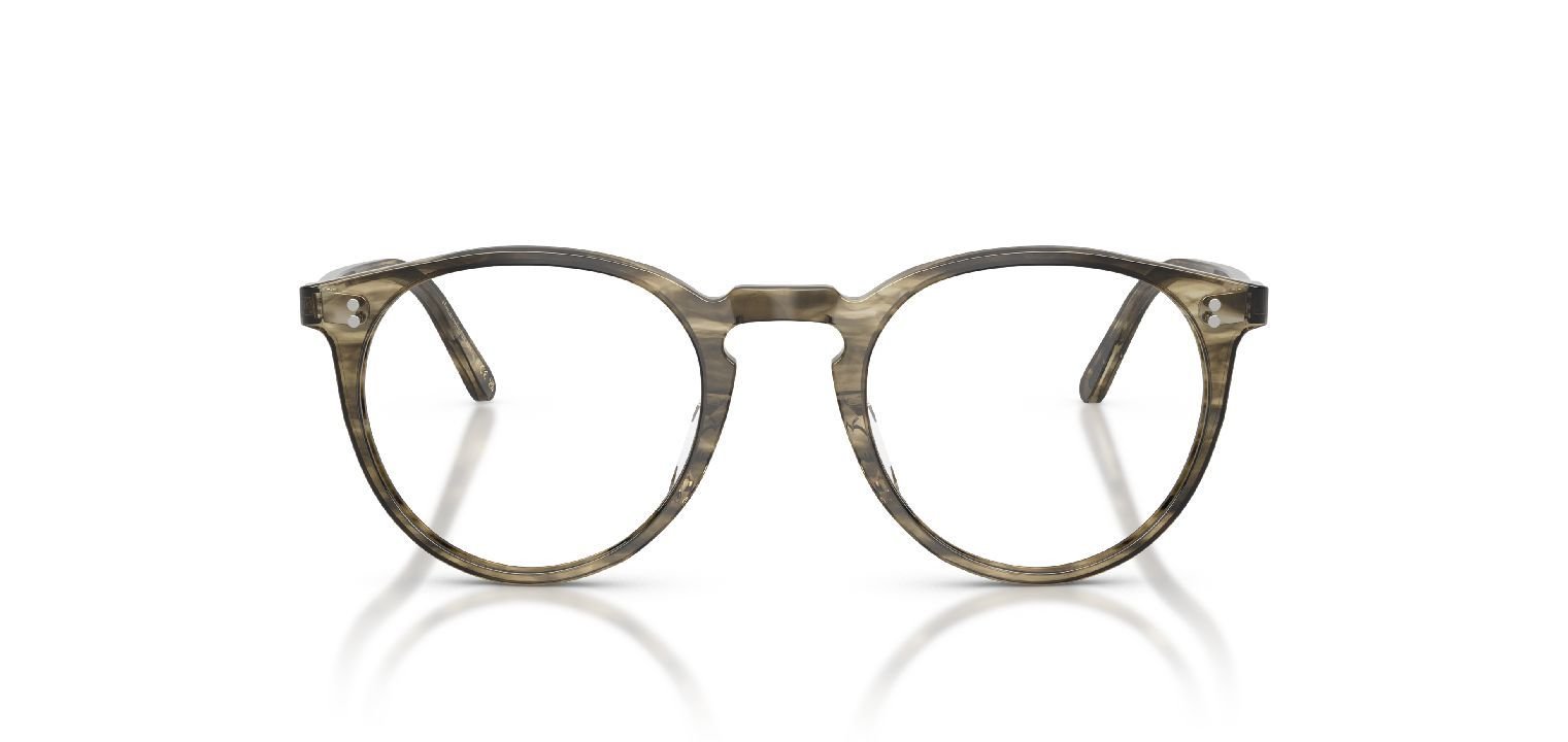 Oliver Peoples Rund Brillen 0OV5183 Grün für Herren