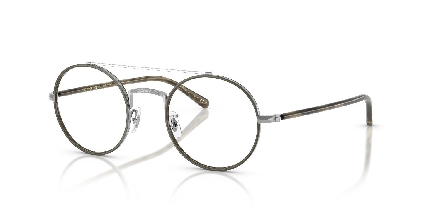 Oliver Peoples Rund Brillen 0OV1355T Sillber für Damen/Herren