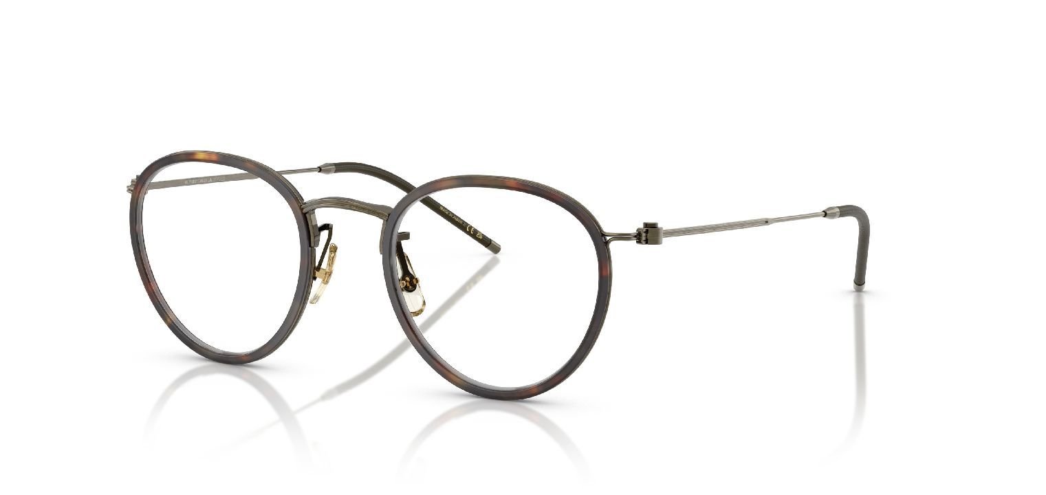 Oliver Peoples Round Eyeglasses 0OV1360T Gold for Unisex