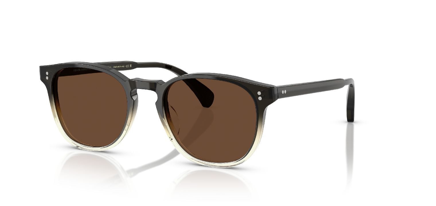Oliver Peoples Rund Sonnenbrillen 0OV5298SU Braun für Damen/Herren