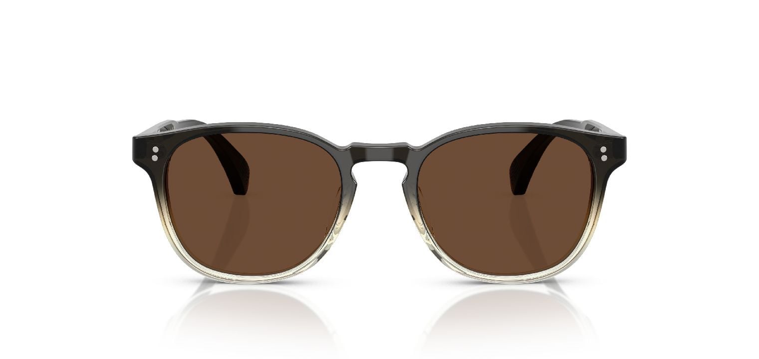 Oliver Peoples Rund Sonnenbrillen 0OV5298SU Braun für Damen/Herren