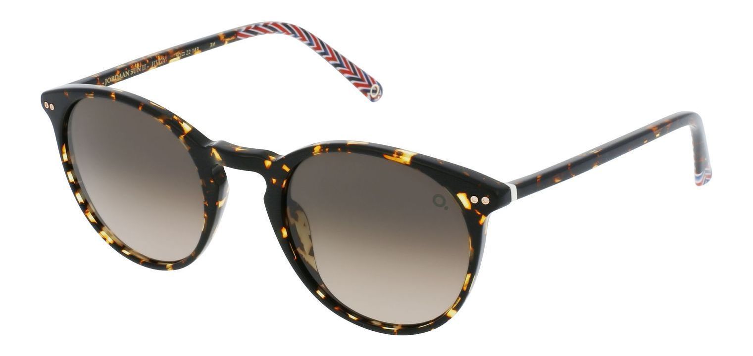 Etnia Round Sunglasses JORDAAN SUN II 50S Tortoise shell for Unisex