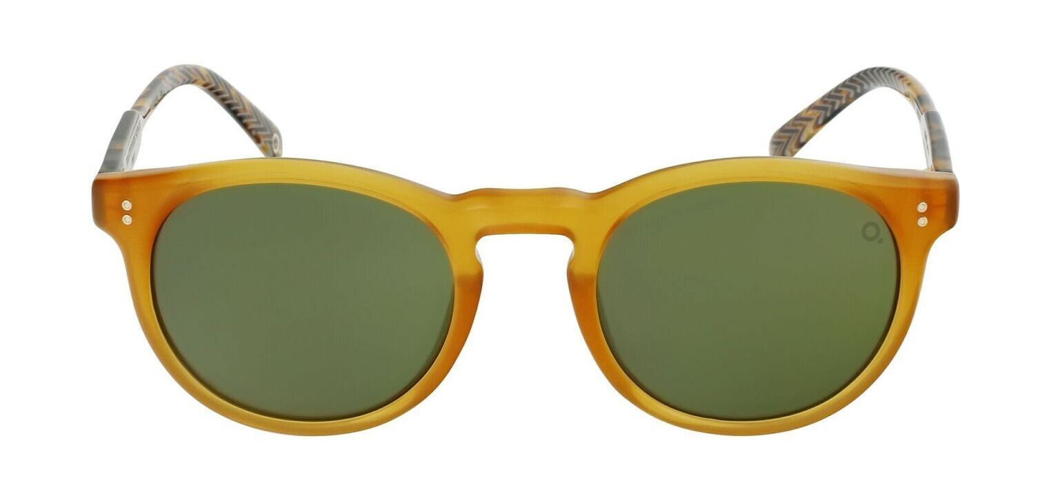 Etnia Rund Sonnenbrillen TRASTEVERE SUN II 51S Gelb für Damen/Herren