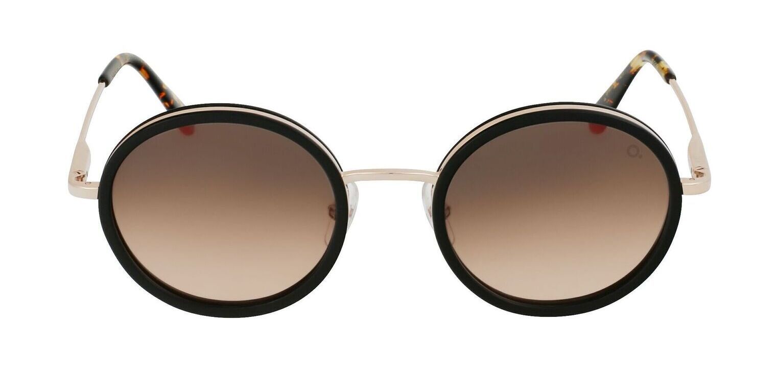 Lunettes de soleil Etnia Ronde ALMAGRO 21 51S Noir pour Femme