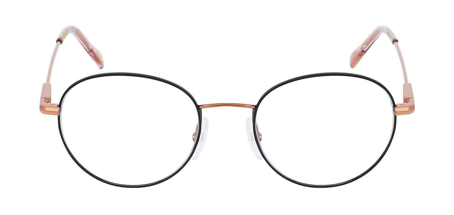 Etnia Round Eyeglasses BOURBON ST Black for Unisex