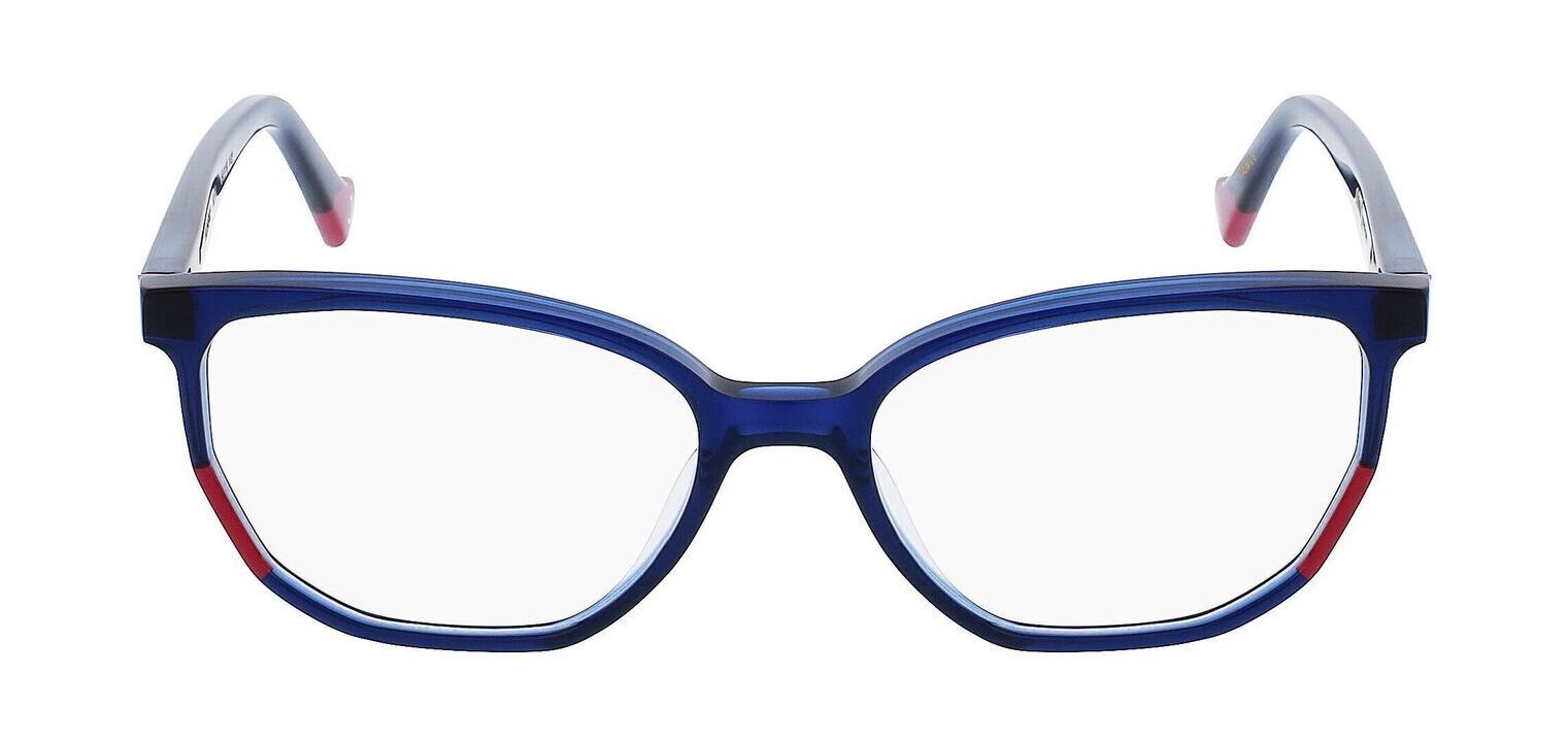 Etnia Rechteckig Brillen FLORENCE Blau für Dame