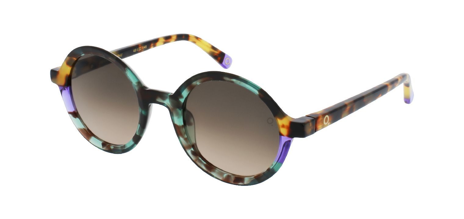 Lunettes de soleil Etnia Ronde SAGRERA Vert pour Homme Femme Visilab
