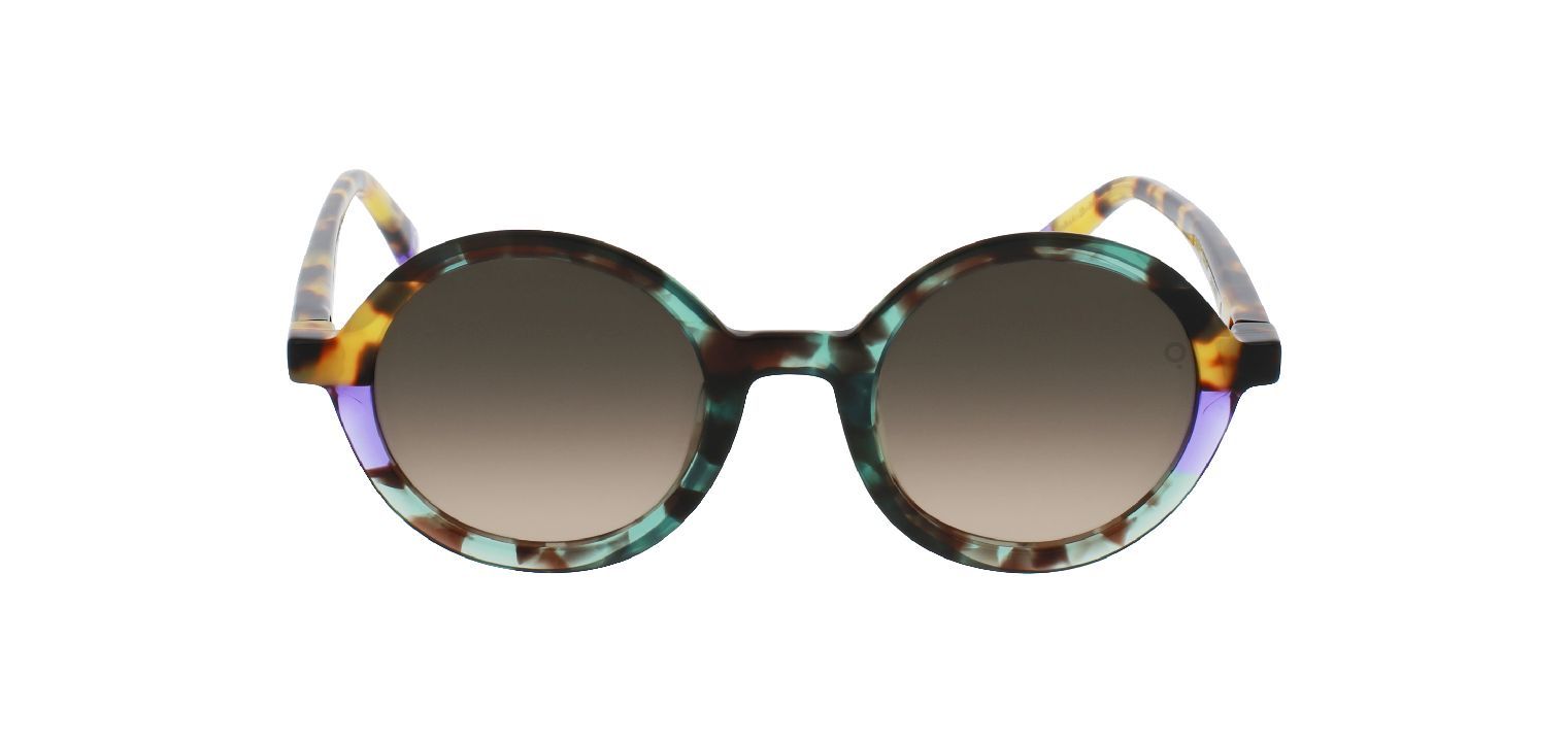 Etnia Round Sunglasses SAGRERA Green for Unisex