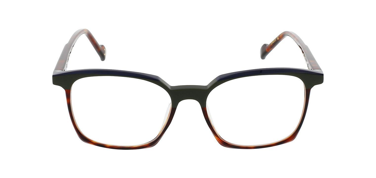 Etnia Quadratisch Brillen BORJA Grün für Herren