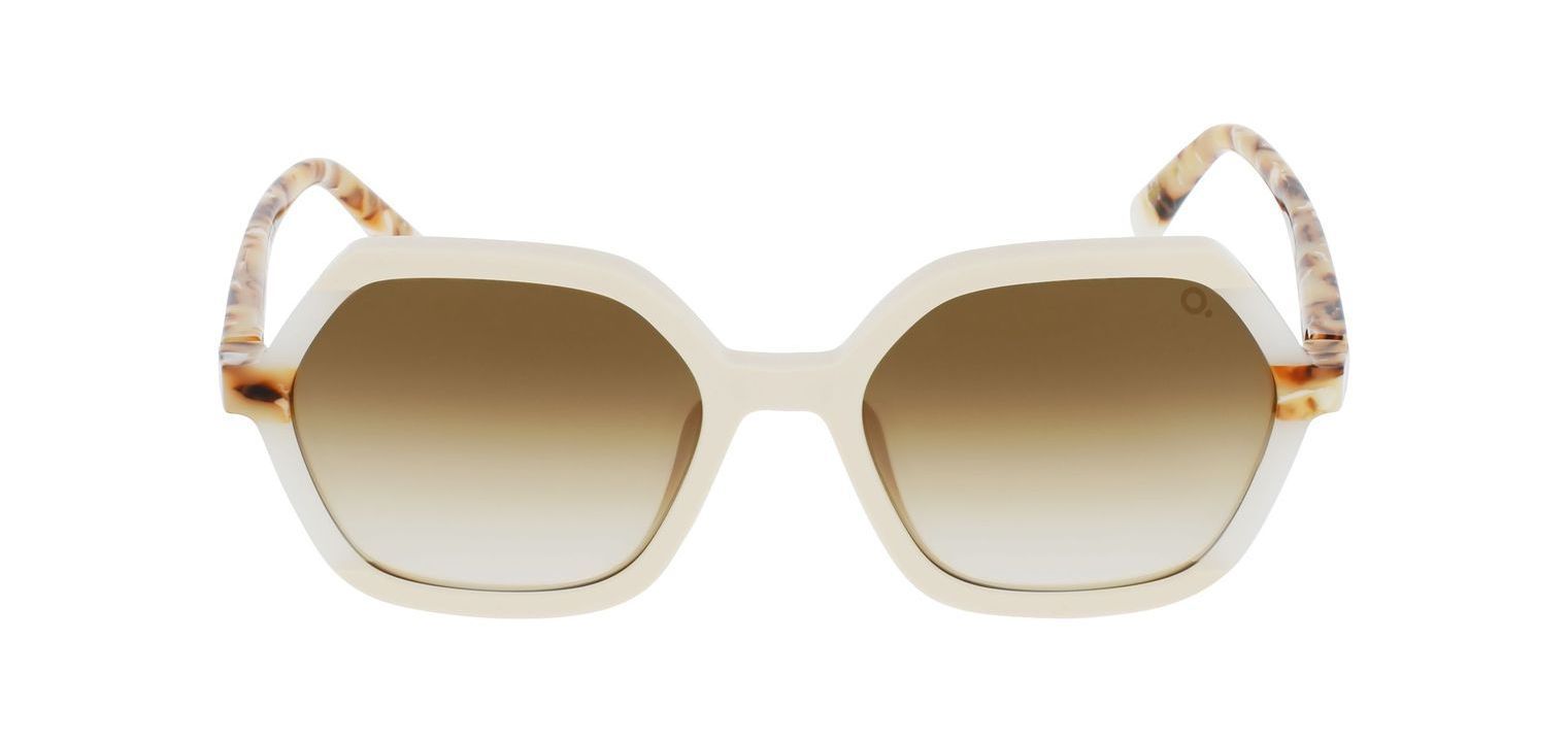 Etnia Hexagonal Sunglasses LES CORTS 54S White for Woman