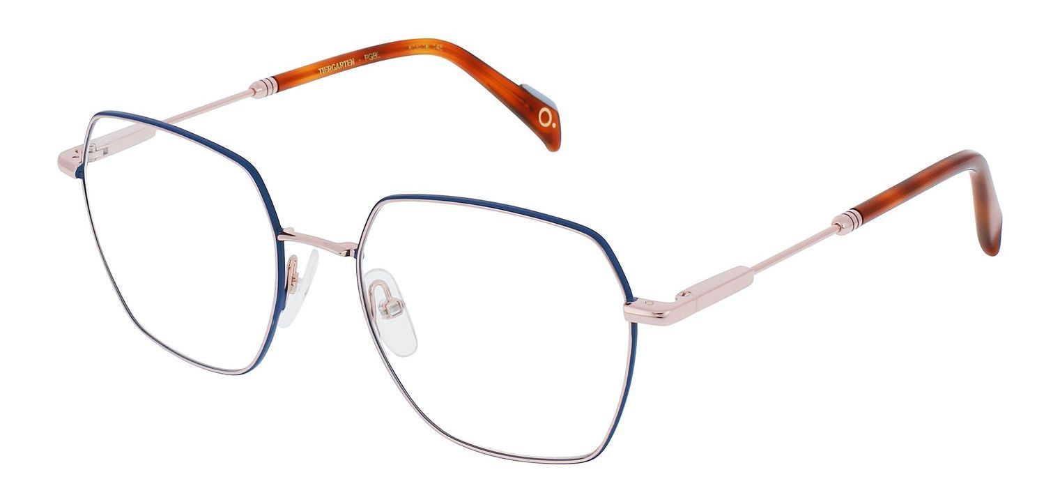 Lunettes de vue Etnia Carré TIERGARTEN Rose pour Homme-Femme