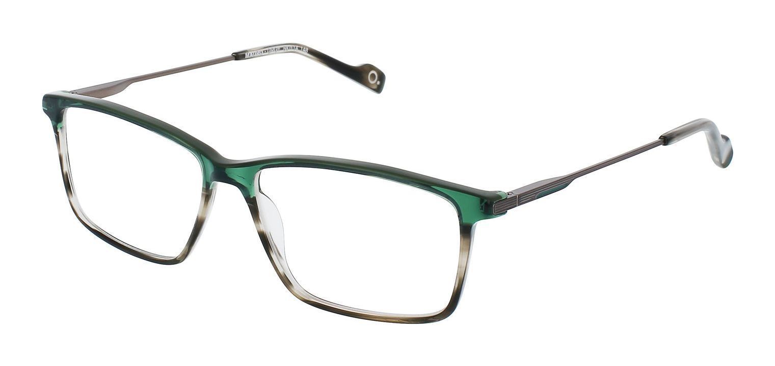 Etnia Quadratisch Brillen MAURO Grün für Herr