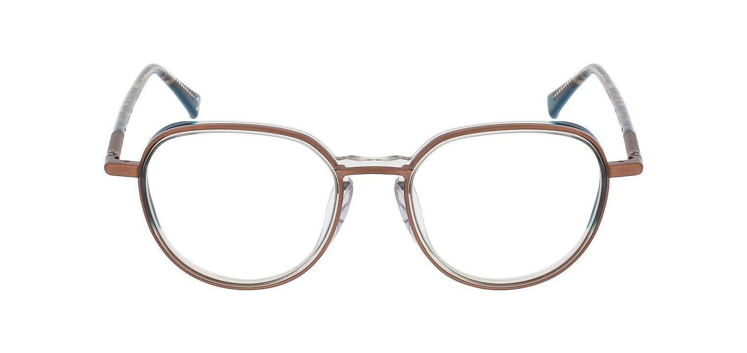 Lunettes de vue Etnia Ronde CHLORIDE Bronze pour Homme