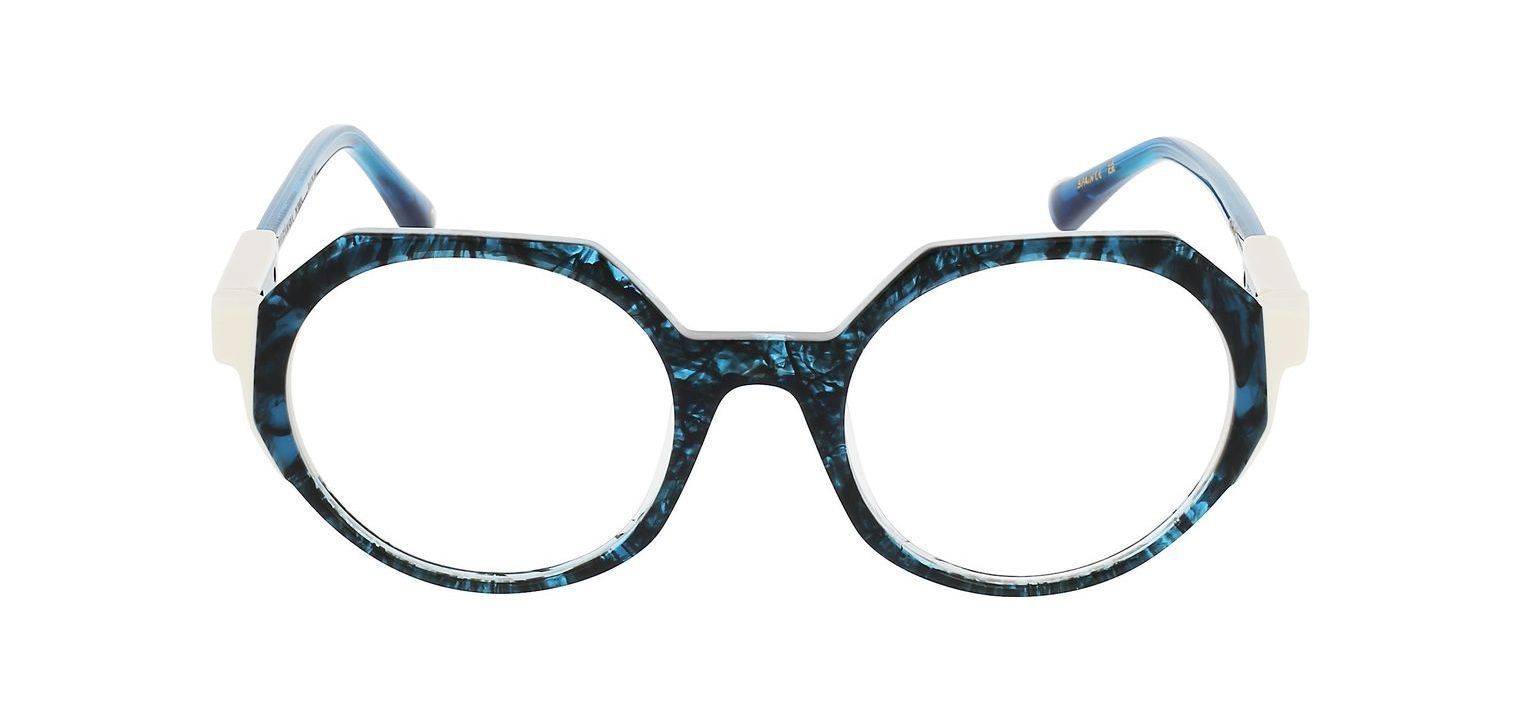 Etnia Rund Brillen TRASTAMARA Blau für Dame